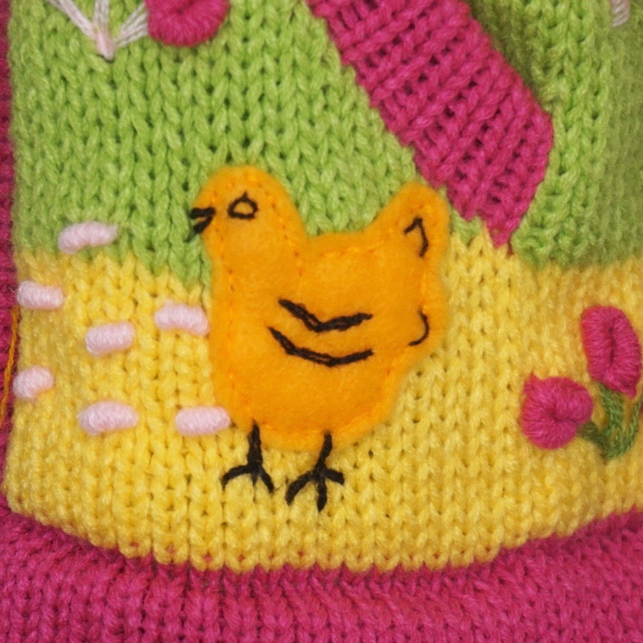 Traditional Peruvian Jumper - Pink
