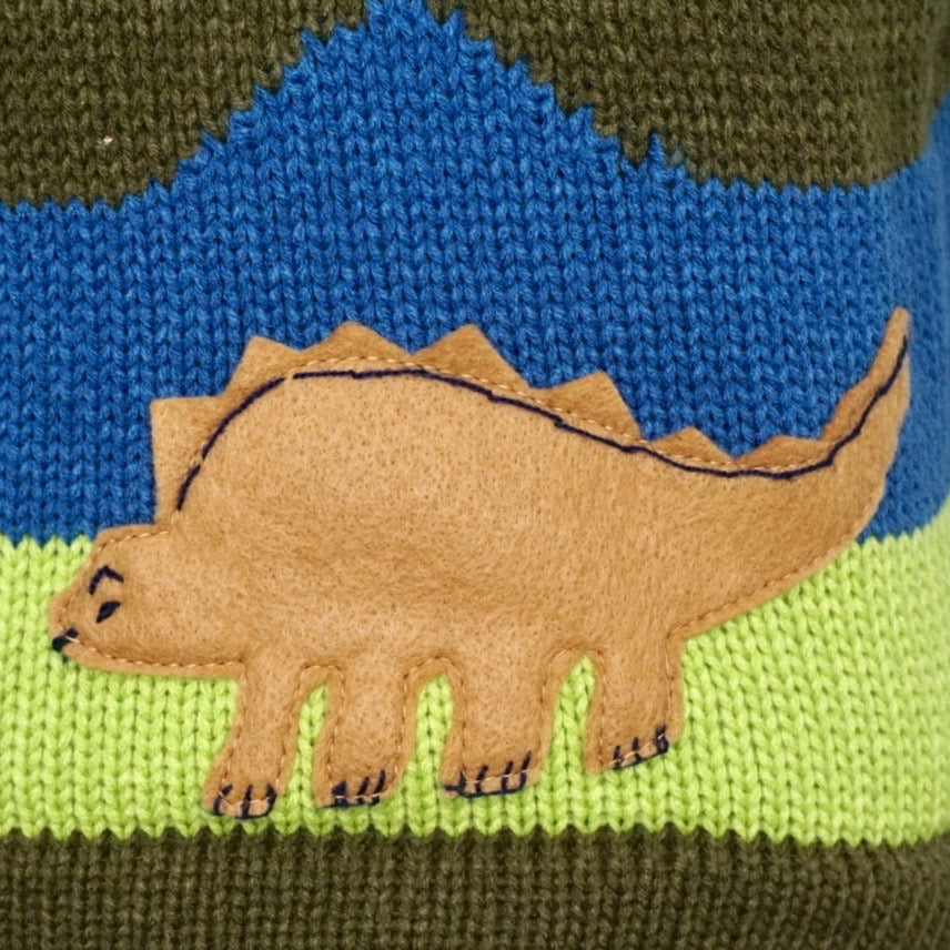 Green Dinosaur Jumper