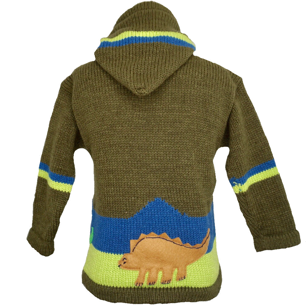 Green Dinosaur Jumper